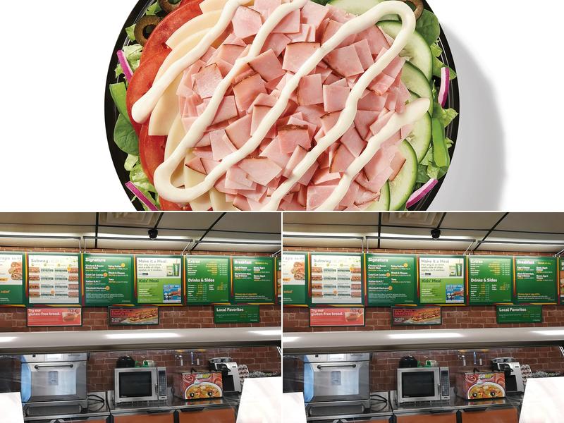 Subway Menu