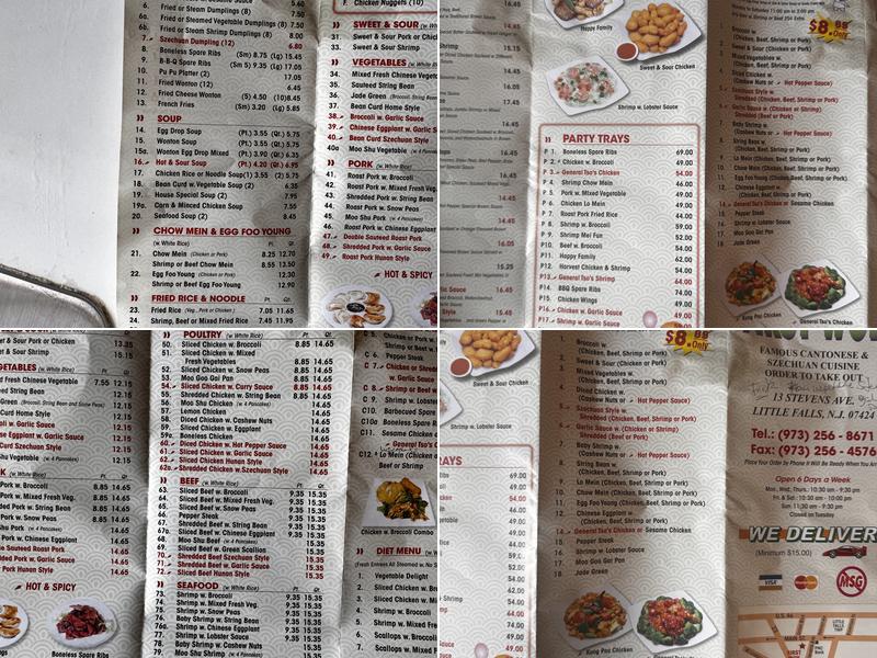First Wok Menu