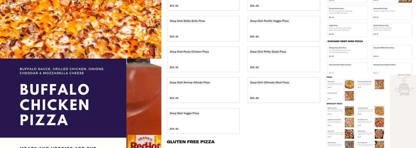 Best Pizza & Sandwiches Menu