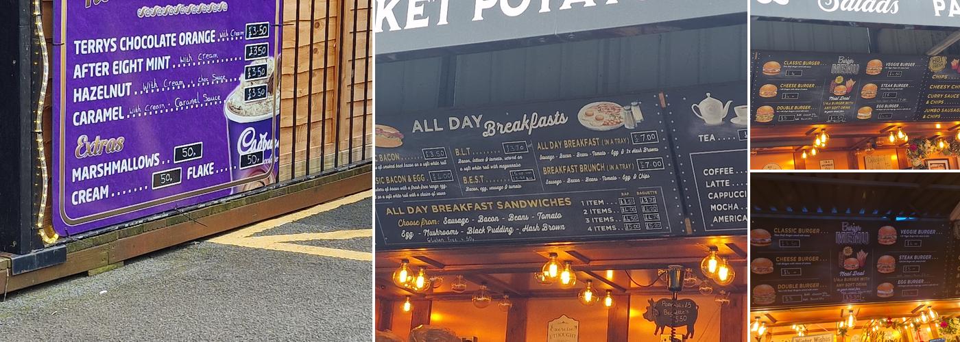 Burger Grill & Carvery Menu