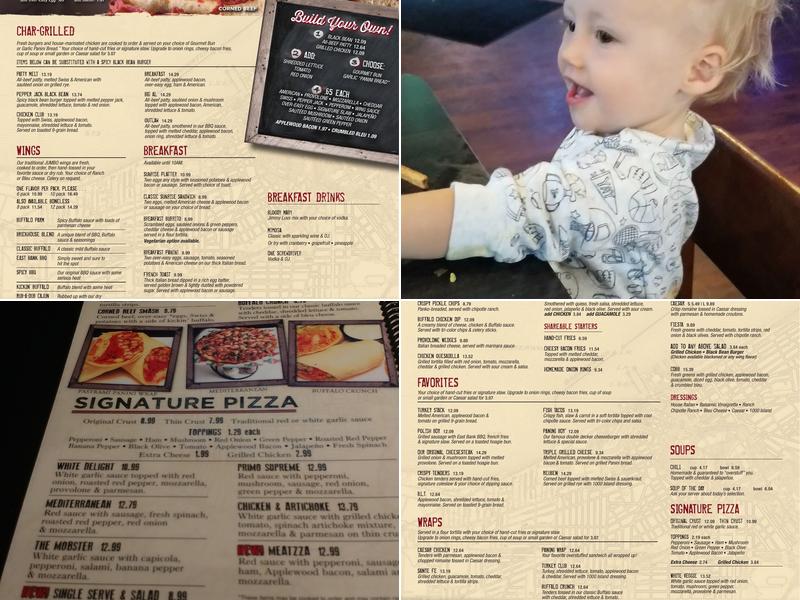 Panini's Bar & Grill Menu