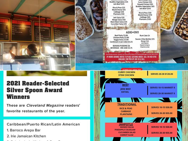 Irie Jamaican Kitchen Menu