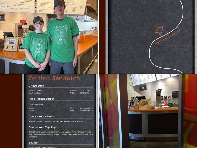 SoHi Grilled Sandwiches Menu