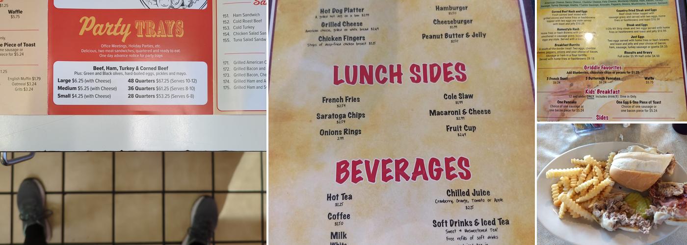 Lisa's Kitchen Menu