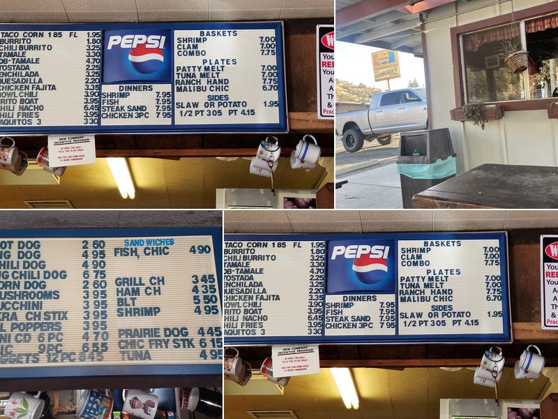 The Hamburger Stand Menu