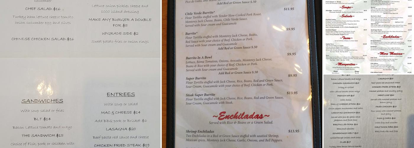 Lena's Menu