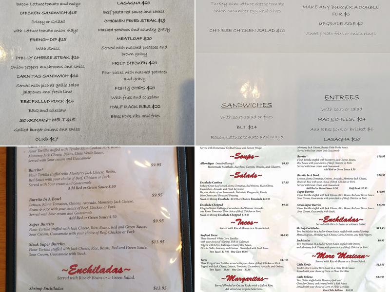 Lena's Menu