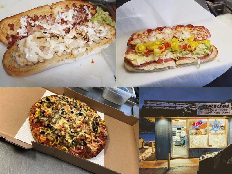 Paradise Pizza & Subs 542 6th St, Findlay