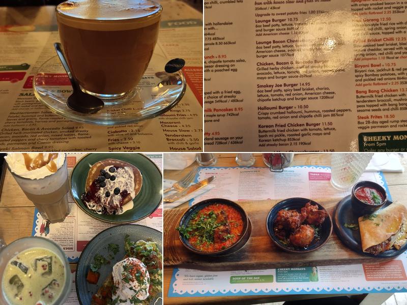 Cappello Lounge Menu