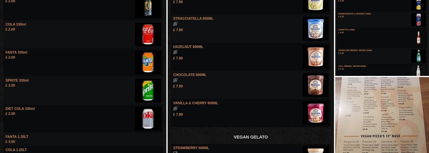 Pizza Triangle Newcastle Menu