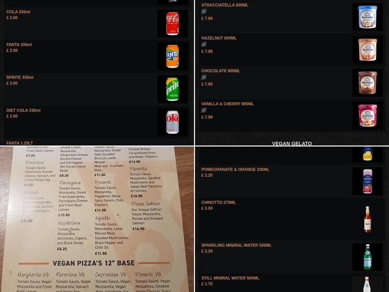 Pizza Triangle Newcastle Menu