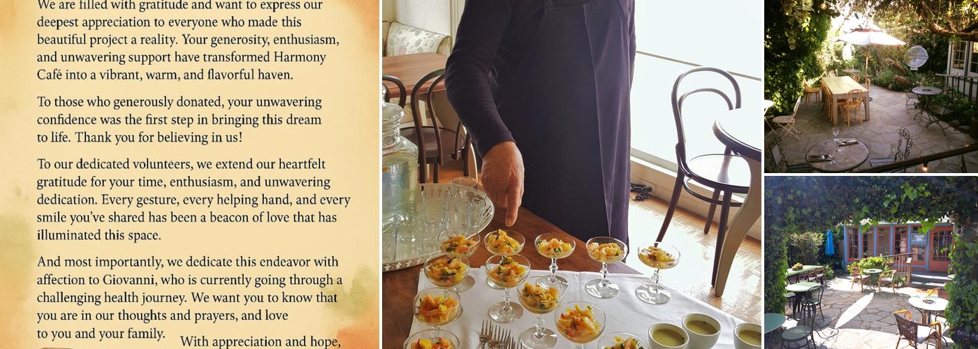 Harmony Cafe at the Pewter Plough