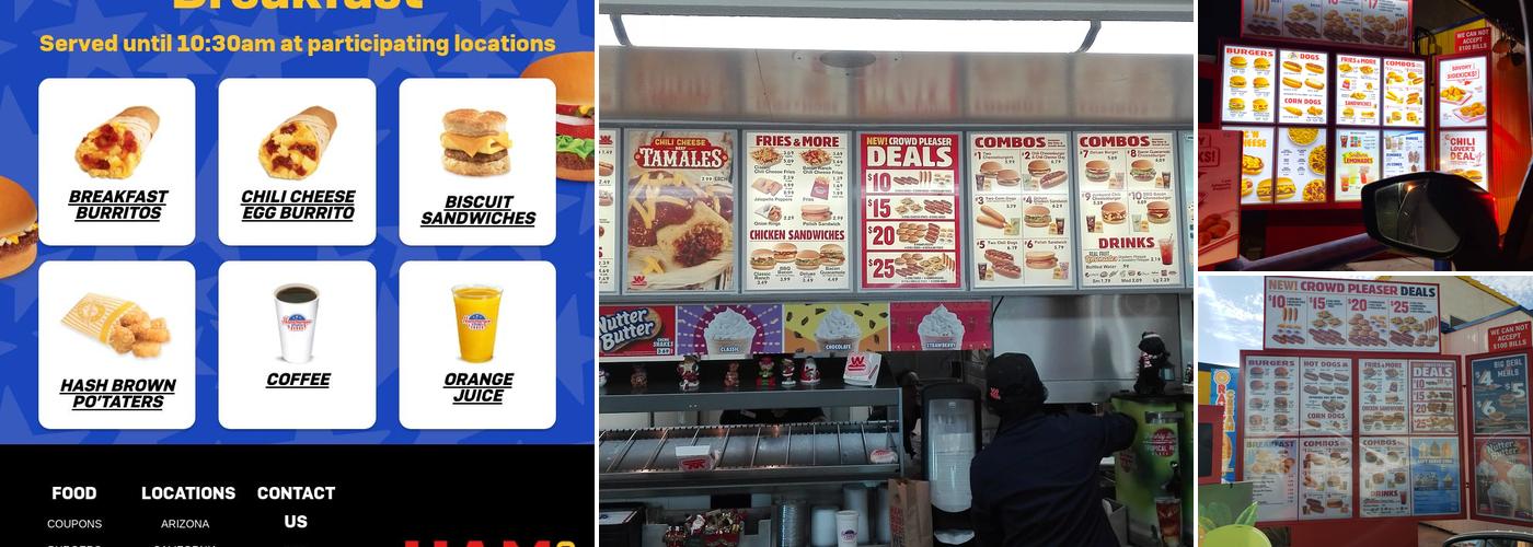 Hamburger Stand Menu