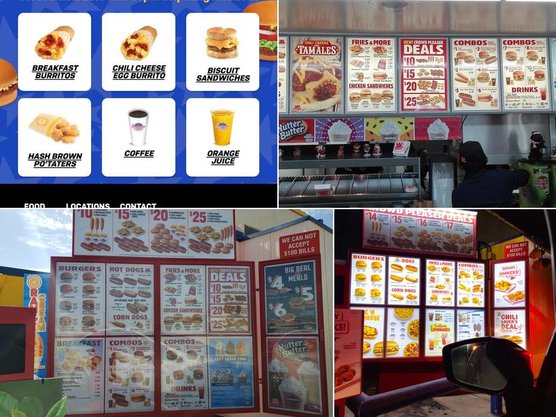 Hamburger Stand Menu