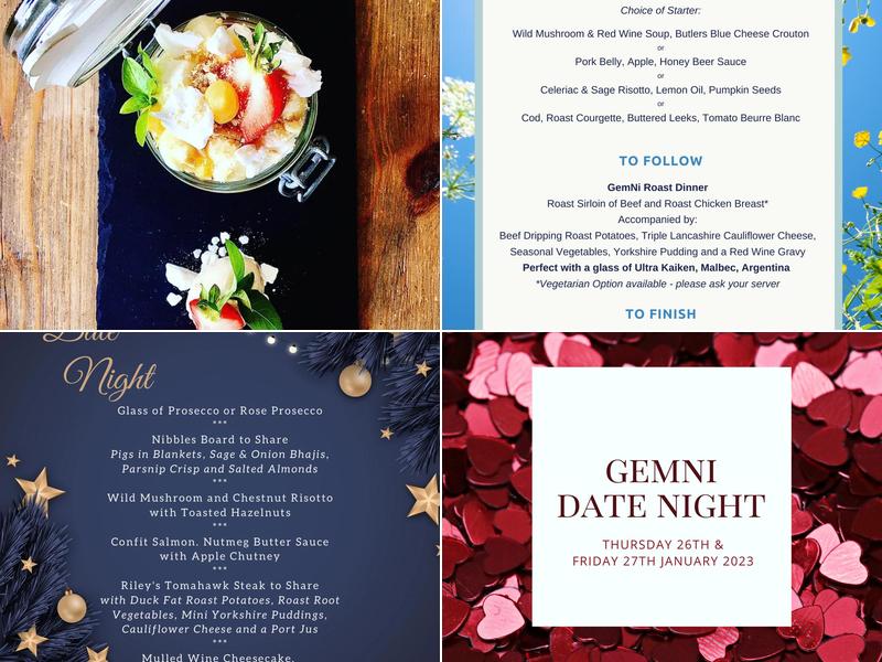 GemNi Restaurant Menu