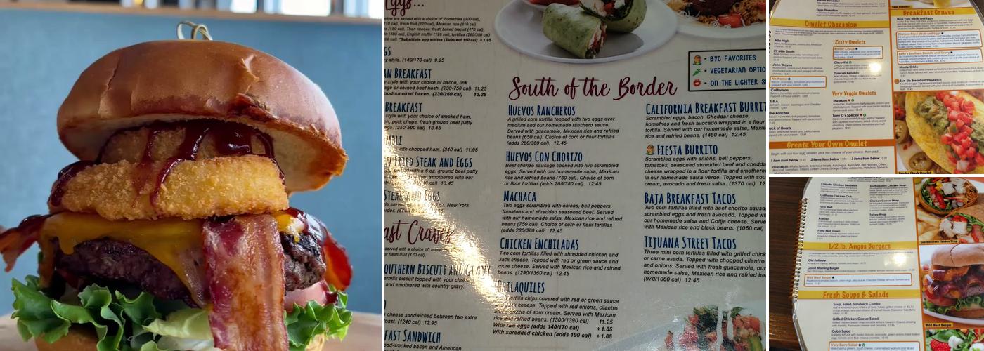 Broken Yolk Cafe Menu