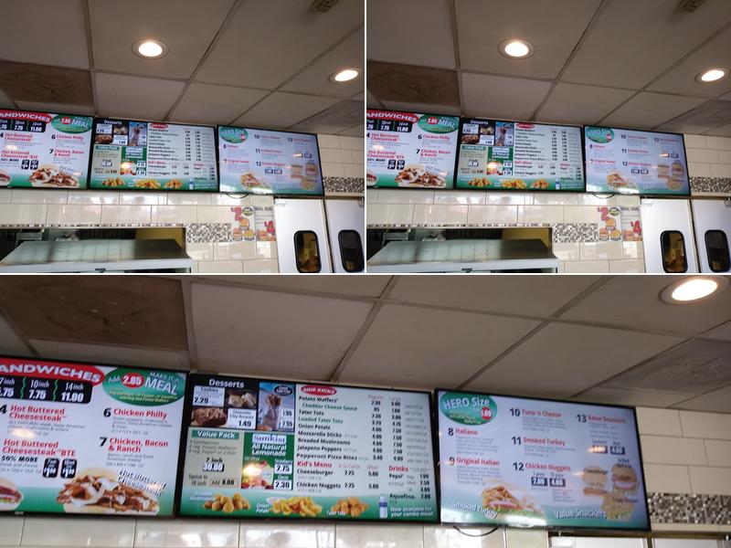 Mr. Hero Menu