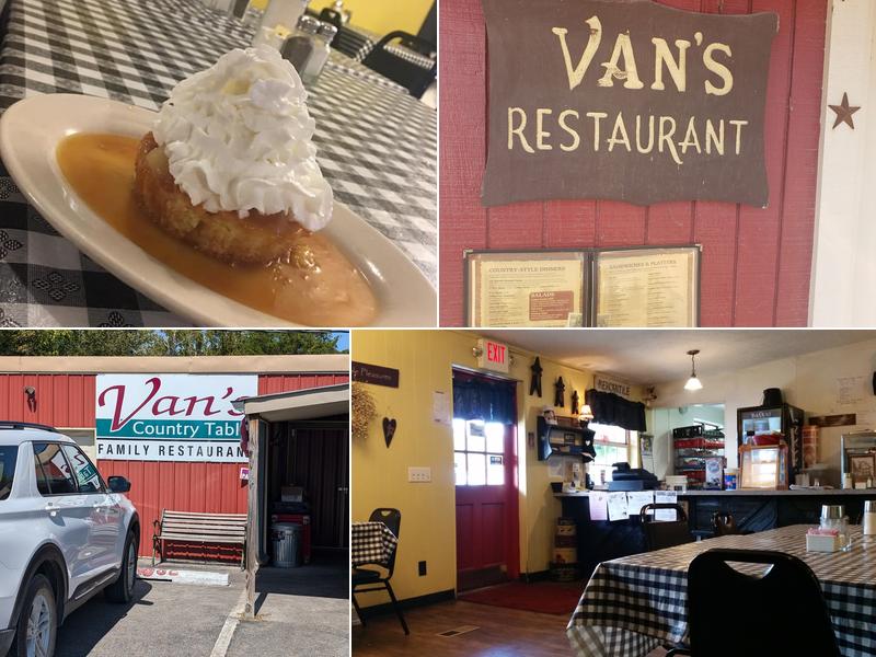 Van's Country Table