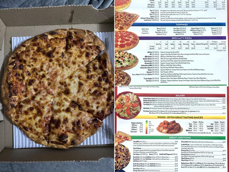 East of Chicago Menu