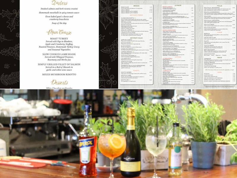 Gloria Restaurant Prudhoe Menu