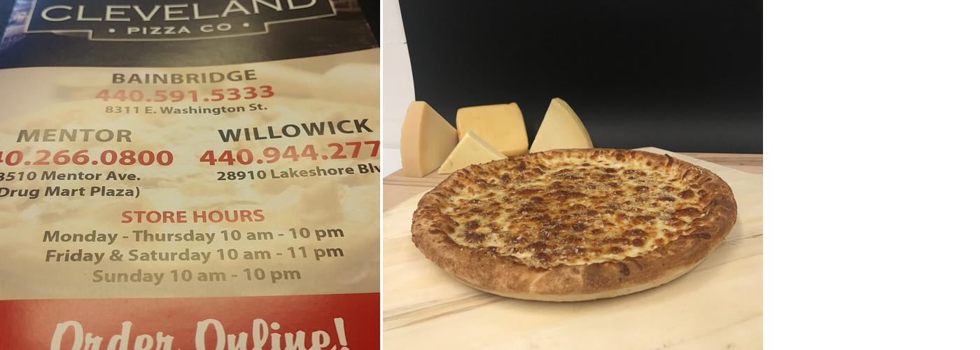 Cleveland Pizza Co Menu