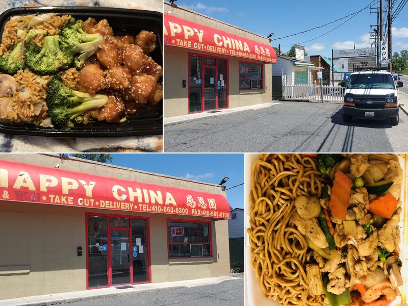 Happy China 8402 Harford Rd, Parkville