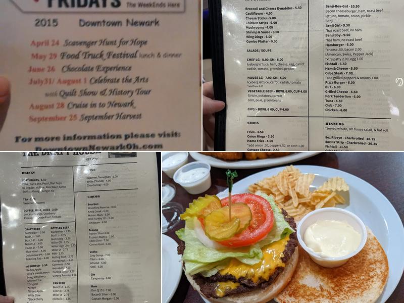 Draft House Menu