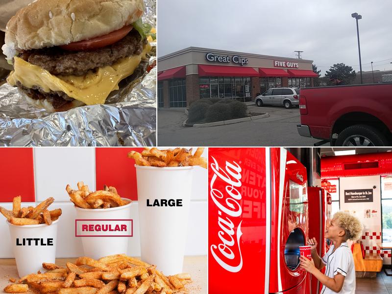 Five Guys 709 Hebron Rd, Heath