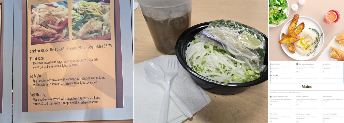 Mark Pi's Express Menu