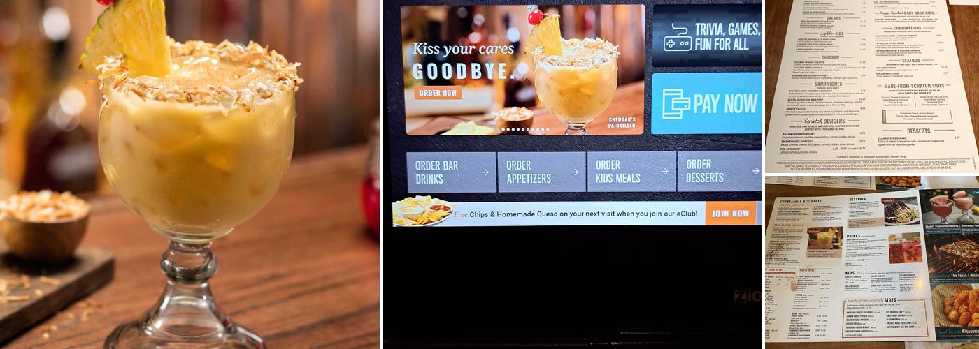 Cheddar's Scratch Kitchen Menu