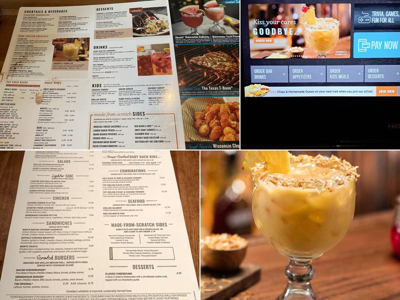 Cheddar's Scratch Kitchen Menu