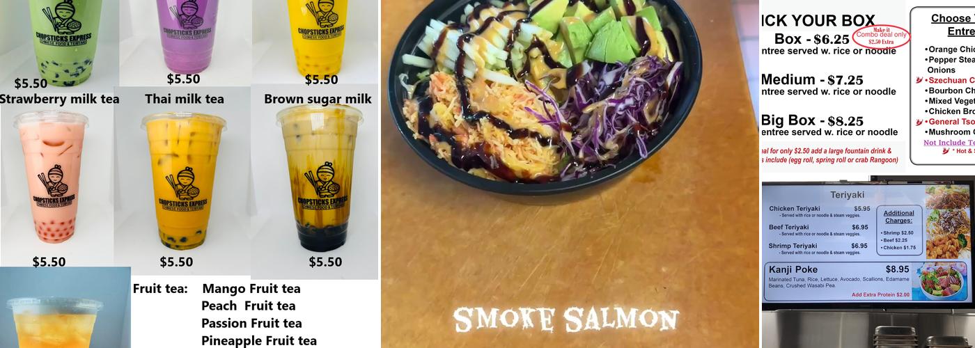 Chopsticks Express Menu