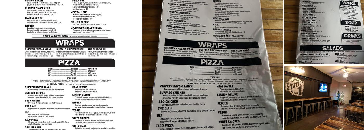 Station1 Menu