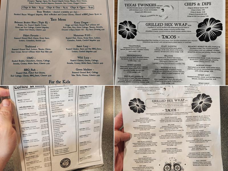 Krazy Taco 937 Menu