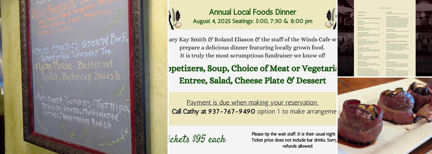 Winds Cafe Menu