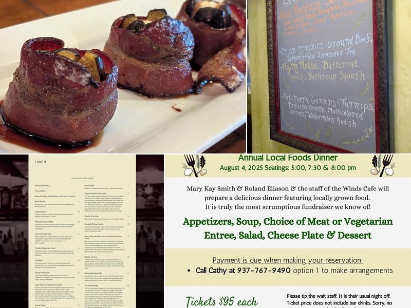 Winds Cafe Menu
