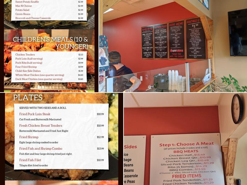 Goolsby's Menu