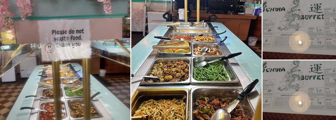 China Buffet Menu