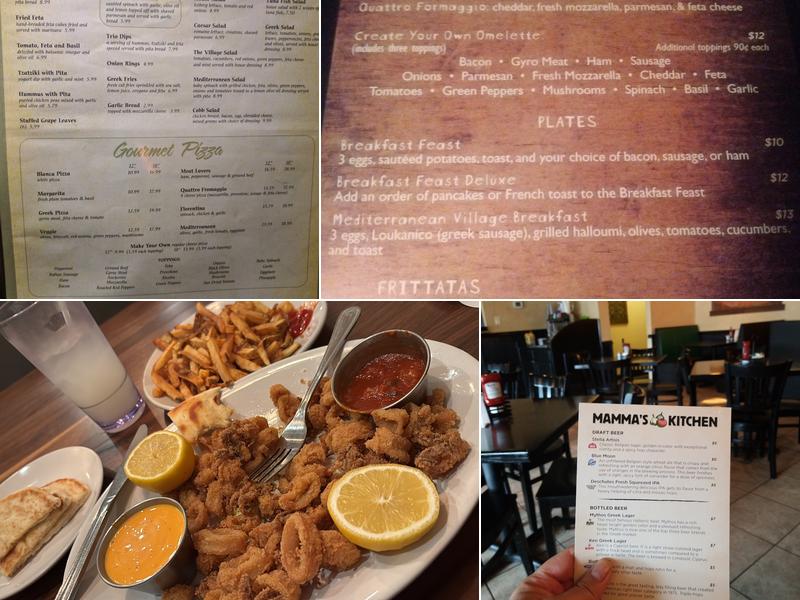 Mamma's Kitchen Menu