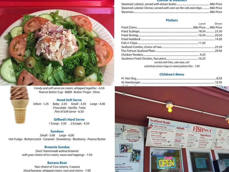 Fish Net Menu