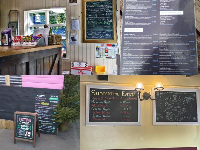 The Lock Inn and Old Smithy Tearoom Menu