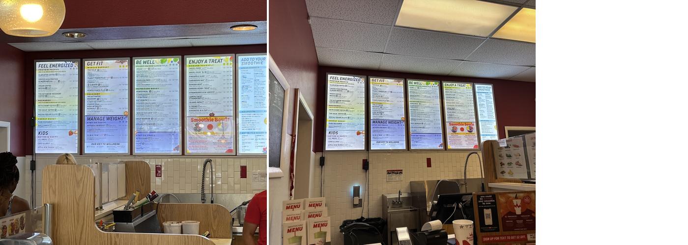 Smoothie King Menu