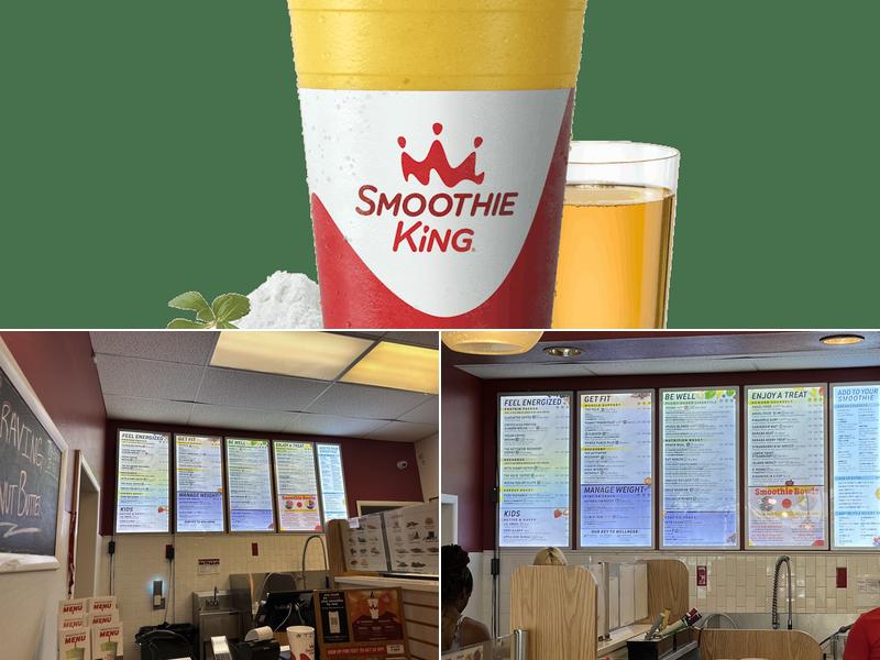 Smoothie King Menu