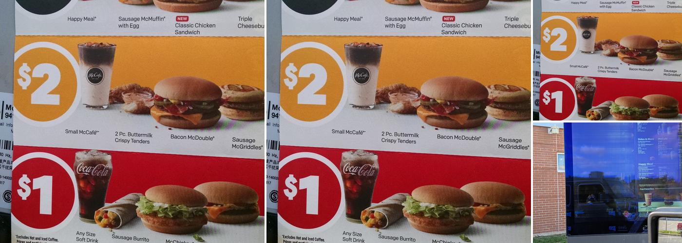 McDonald's Menu