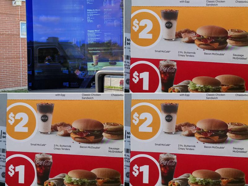 McDonald's Menu