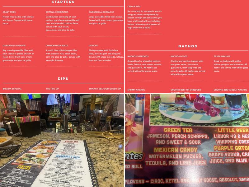La Fiesta Toledo Menu