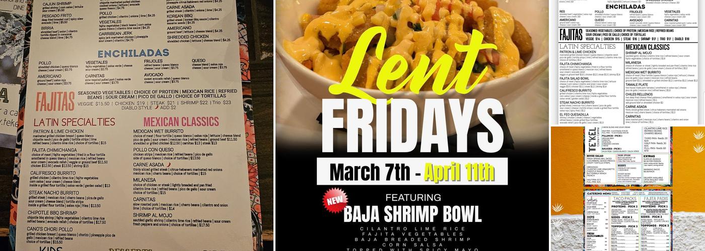 Perrysburg Te'kela Menu