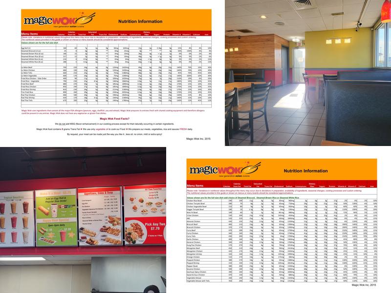 Magic Wok Menu