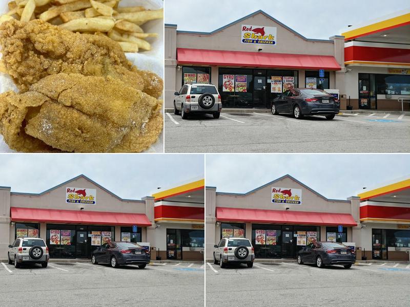 Red Shark Fish and Chicken