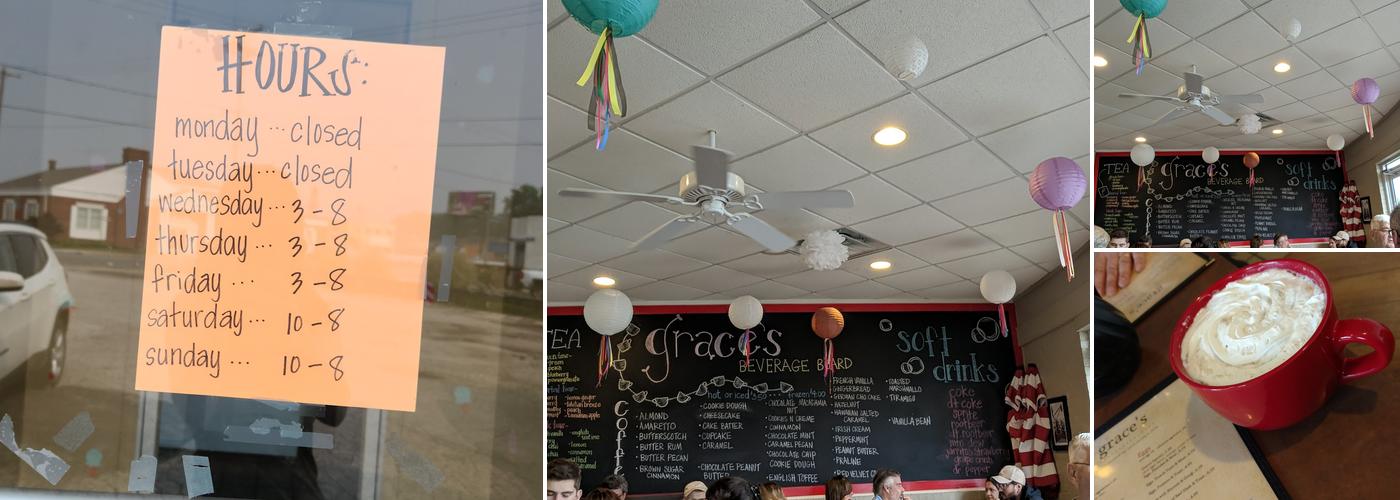 Graces Kitchen Menu